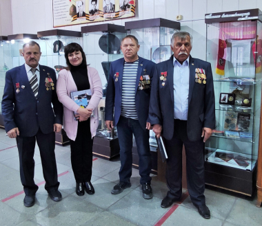 Представители Союза ветеранов Анголы 26 мая 2023 г. посетили Кочковский музей