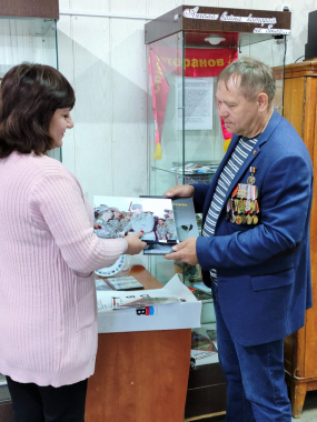 Представители Союза ветеранов Анголы 26 мая 2023 г. посетили Кочковский музей